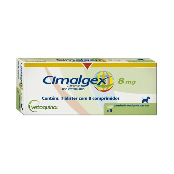 Anti-Inflamatório Cimalgex 8mg Vetoquinol - 8 Comprimidos