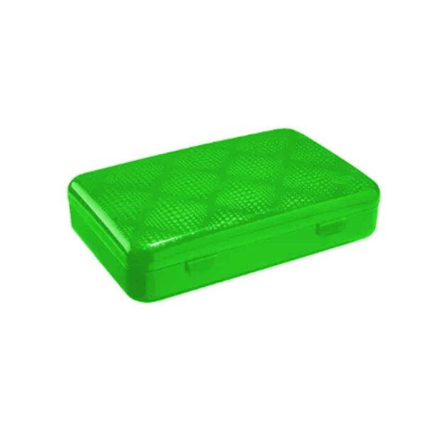 Necessaire Coza Slim Verde Fluorescente