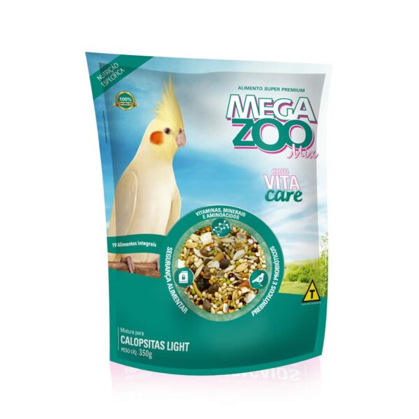 Mix Calopsitas Light MegaZoo - 350g