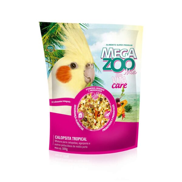 Mix Calopsitas Tropical MegaZoo - 500g