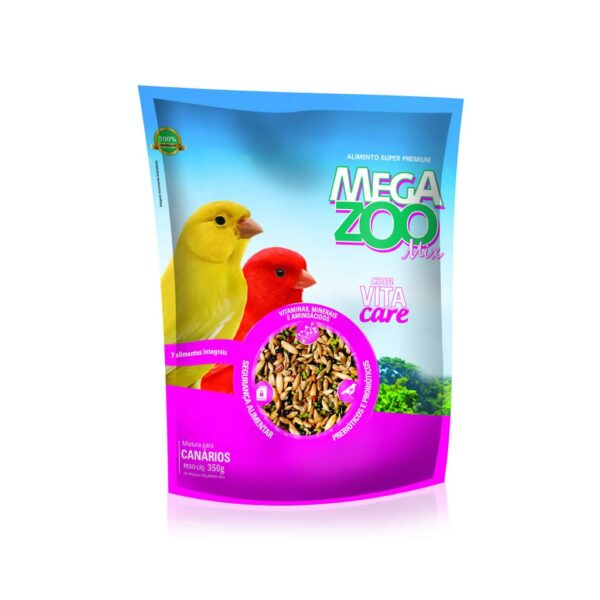 Mix Canários MegaZoo - 350g | PetStore.com.br