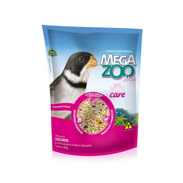 Mix Coleiros MegaZoo - 350g | PetStore.com.br