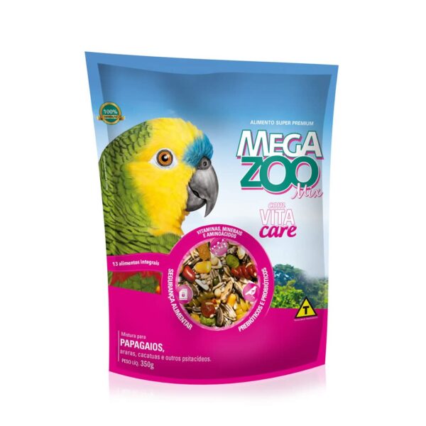 Mix Papagaios MegaZoo - 350g | PetStore.com.br