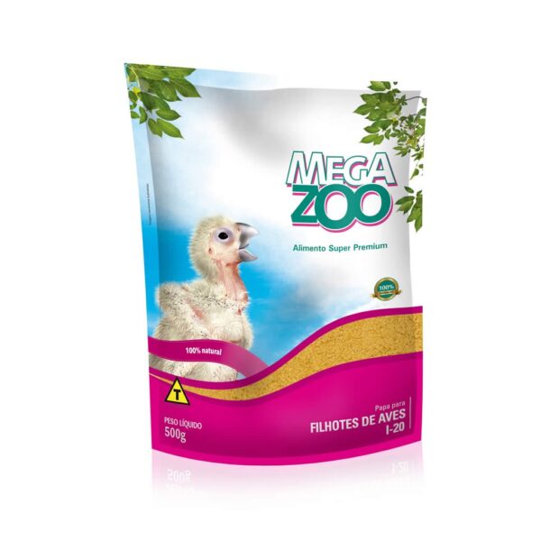 Papa Filhotes de Aves I20 MegaZoo - 500g