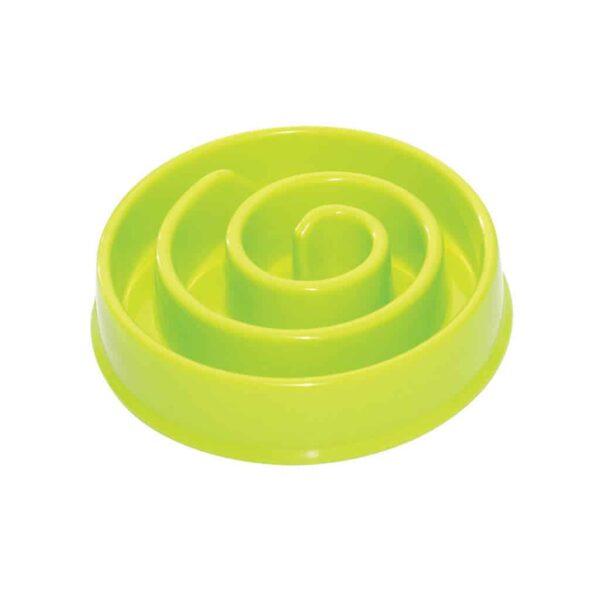 Comedouro Lento Slow Bowl Espiral Rosa Pet Brink para Cães - Image 2