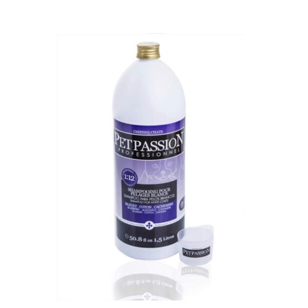 Shampoo Blanc Concentrado Pet Passion - 1,5l