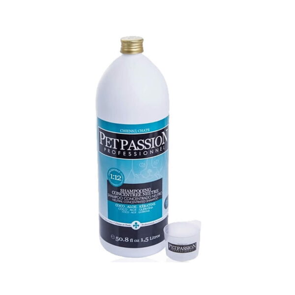 Shampoo Neutro Concentrado Pet Passion - 1,5l