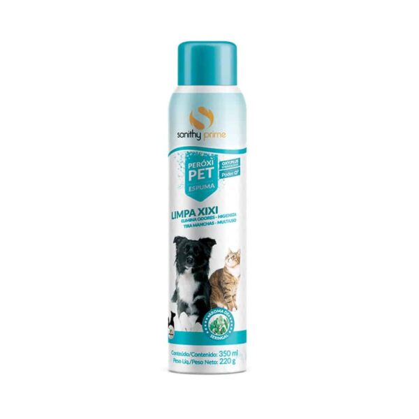 Peroxi Pet Espuma Sanithy Prime Seringal - 350ml