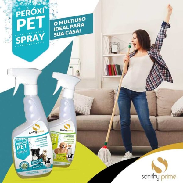 Peroxi Pet Spray Sanithy Prime Seringal - 500ml - Image 2