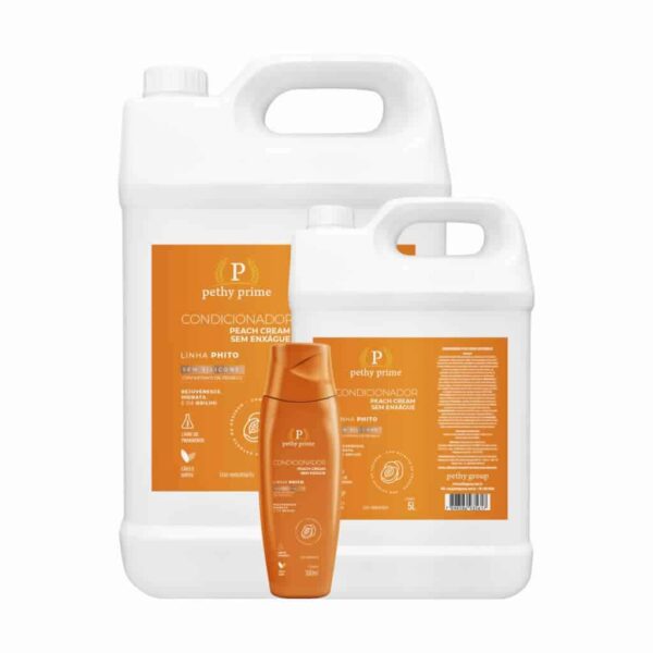 Condicionador Sem Enxague Peach Cream Pethy Prime 5L - Image 2