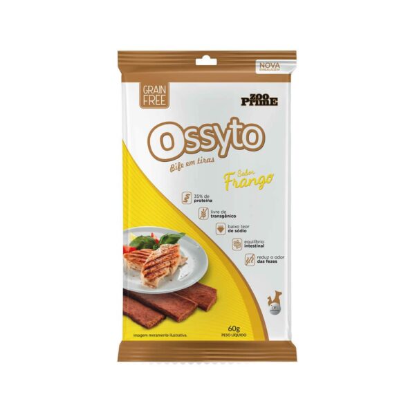 Ossyto Frango Zoo Prime - 60g | PetStore.com.br