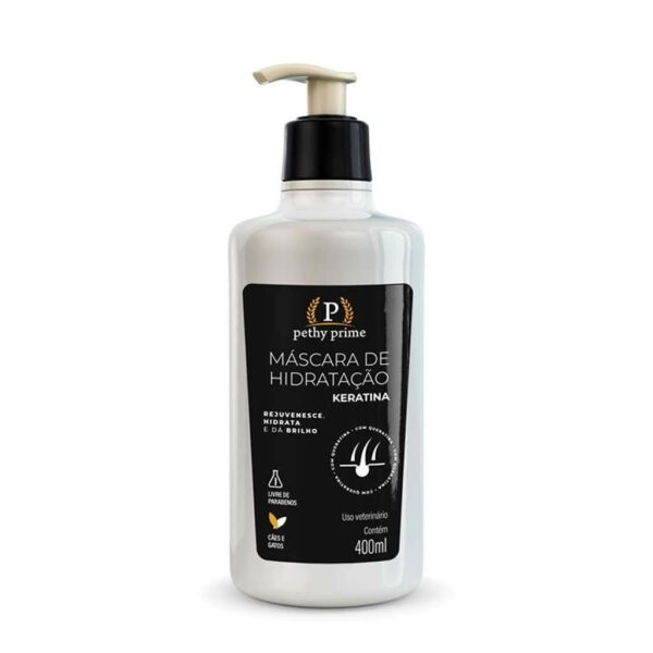 Máscara de Hidratação Keratina Pethy Prime - 400ml