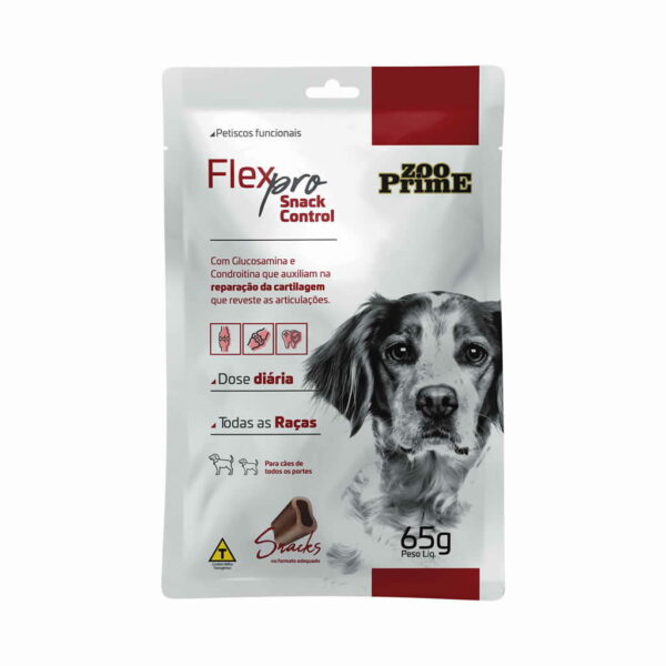 Petisco Funcional Flex Pro Snack Control Zoo Prime 65g