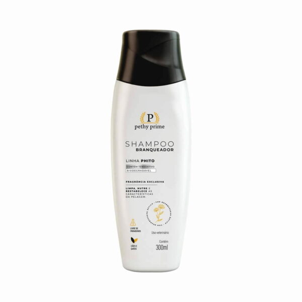 Shampoo Branqueador Pethy Prime 300ml