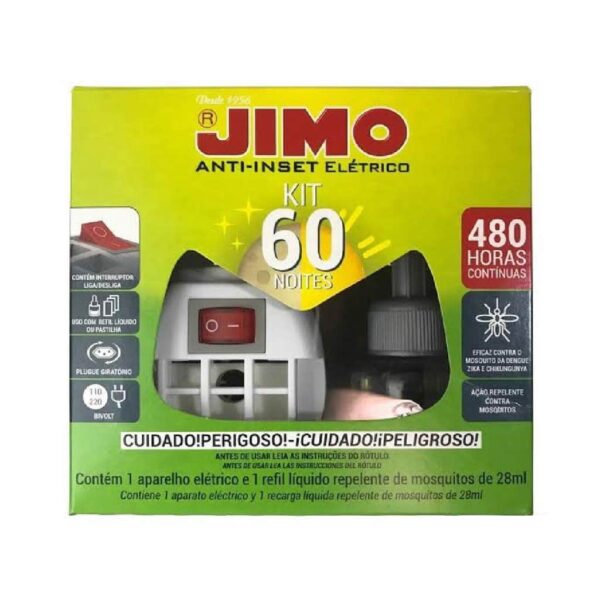 Jimo Anti-Inset Elétrico Kit 60 Noites