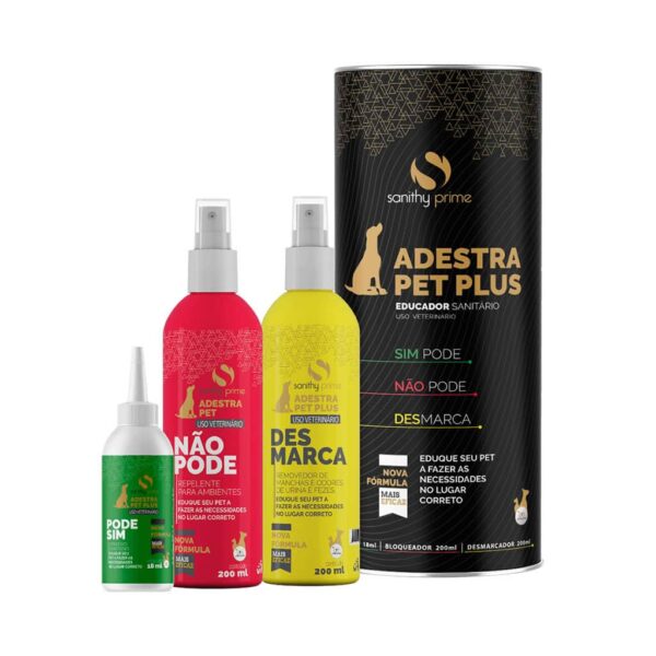 Kit Adestra Pet Plus Sanithy Prime - 418ml