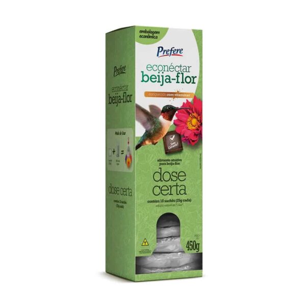 EcoNéctar Beija-Flor 450g Prefere - Natural e Nutritivo