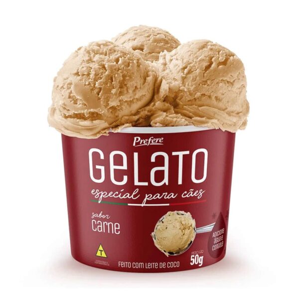 Sorvete Gelato para Cães 50g Display com 24 unidades 4 sabores - Prefere - Image 3