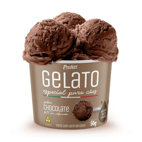 Sorvete Gelato para Cães 50g Display com 24 unidades 4 sabores - Prefere - Image 4