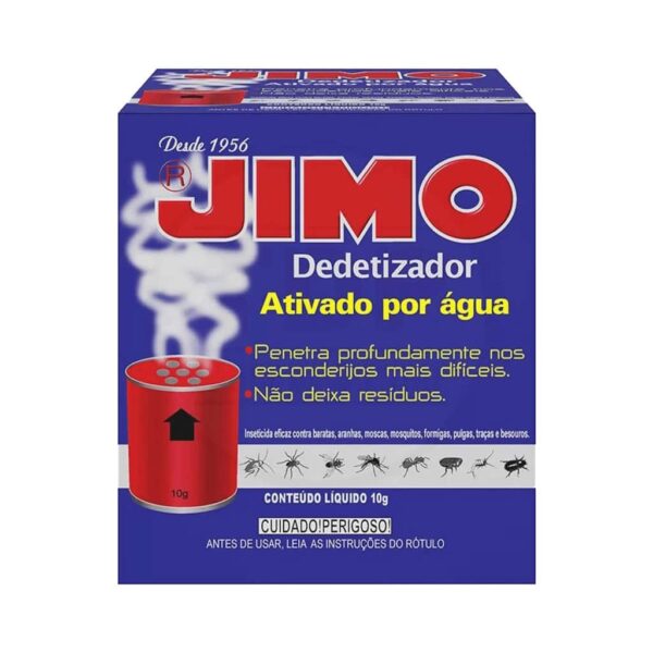 Jimo Dedetizador Tubo de 10g - Ativado por Água