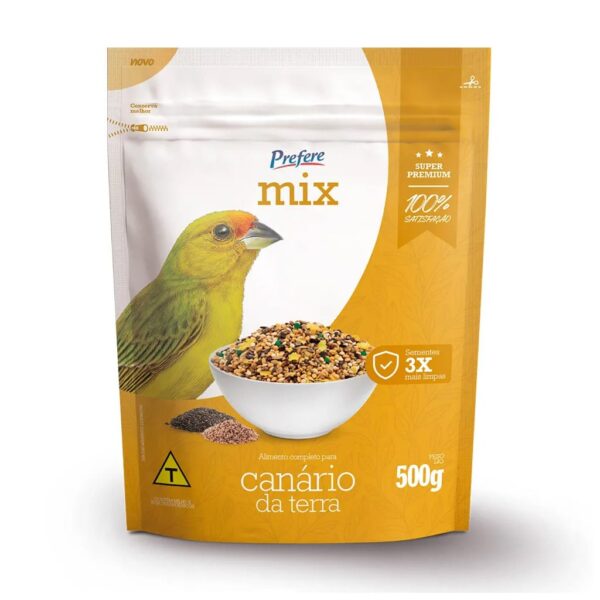 Mix Canário da Terra 500g - Prefere