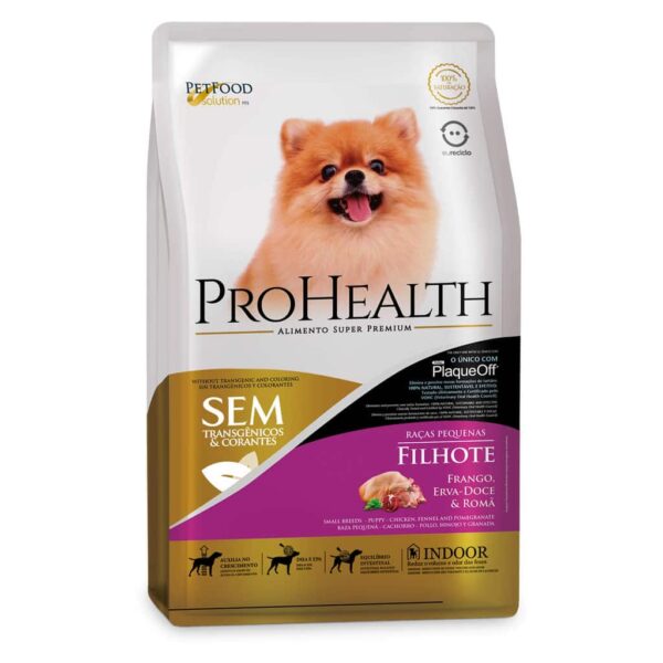 Ração Pro Health Cães de Raças Pequenas Filhotes 1kg